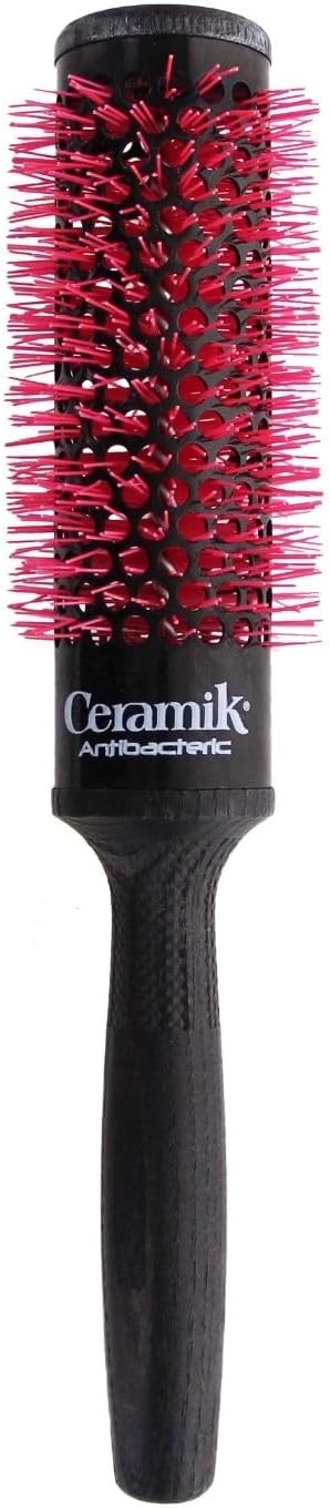 Professional Line - Roll Brush with Ceramic Oxygen Treated Tube, for Long Hair - diameter 36mm