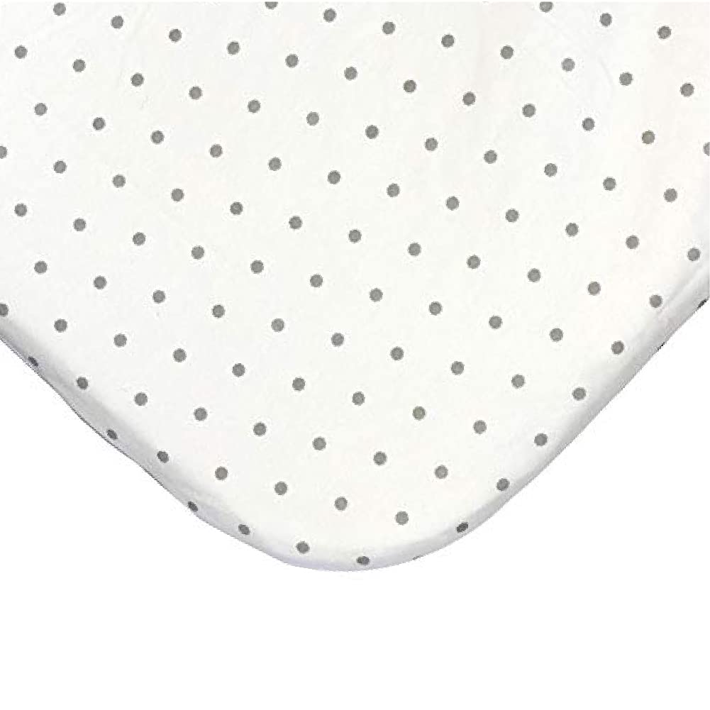 MiClassic 2in1 Rocking Bassinet One-Second Fold Travel Crib Portable Newborn Baby Fitted Sheet-dot