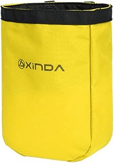 Experiencia mejorada de escalada en roca con bolsa de tiza ligera con clip rápido y correa ajustable