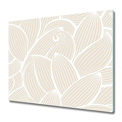 Planche à découper couvercle cuisinière induction 60x52cm protection verre