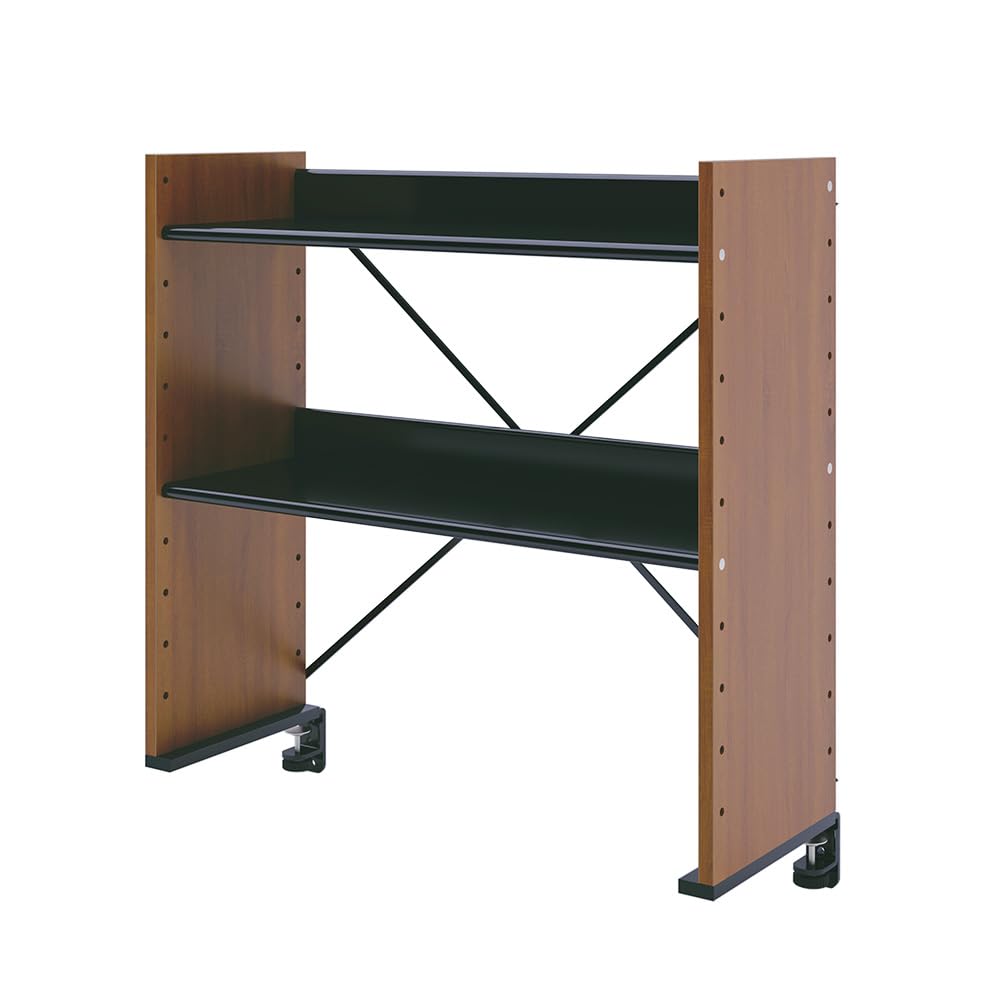 Amazon | プラス Garage at! クランプ式 机上棚 ラック 卓上収納 机