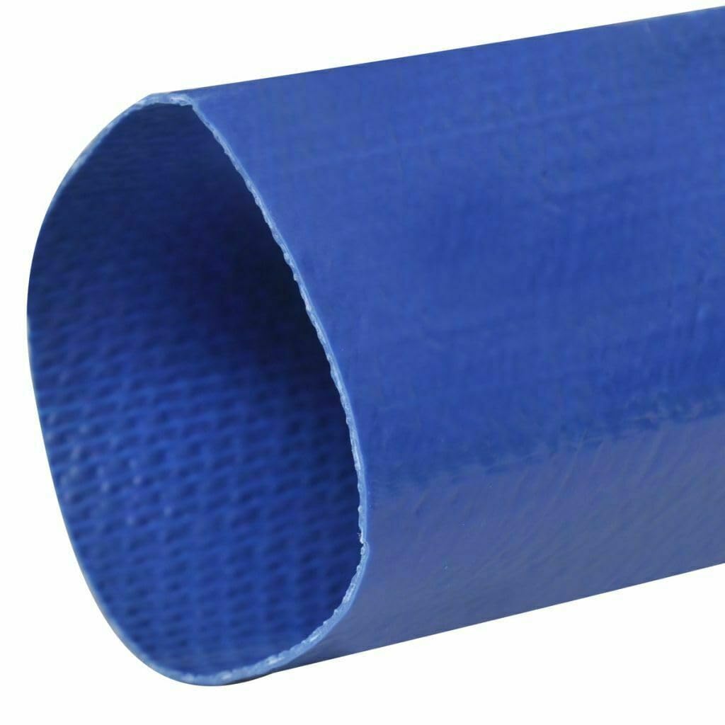 PVC Layflat Hose Pipes Water Delivery Discharge Irrigation Lay Flat 6 BAR Rated (20 Metres, 76mm - 3inch)
