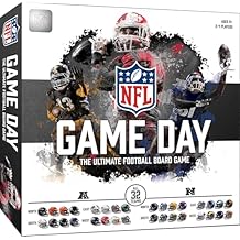 Masterpieces NFL Game Day The Ultimate Football Board Game Officially Licensed with All 32 Teams Ages 9+ 2-4 Players Fun for Family Game Night or Parties