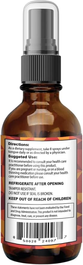 AnuMed Vitamins ADEK2 Spray 50ml Sabor Canela con CoQ10 miniatura 3