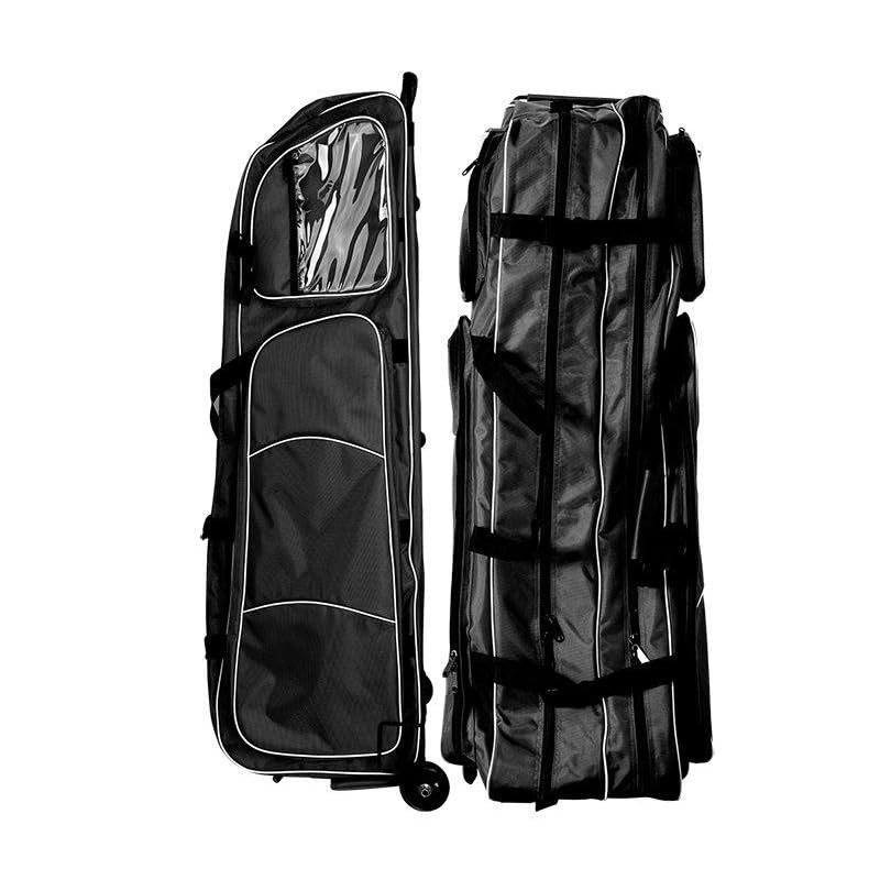 Bolsa de esgrima con ruedas maleta trolley impermeable gran capacidad para espada de adultos y jóvenes