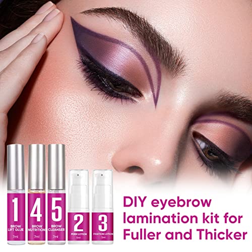 Itecfreely Brow Lamination Kit, Instant Effective Diy Eyebrow Lamination Kit, Professional Lift Trendy Eyebrow Kit For Thicker And Fuller #TOP4