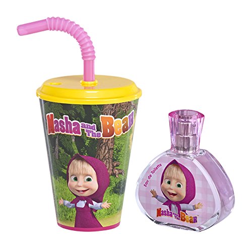 Masha and the Bear Eau de Toilette Infantil: 3 Piezas