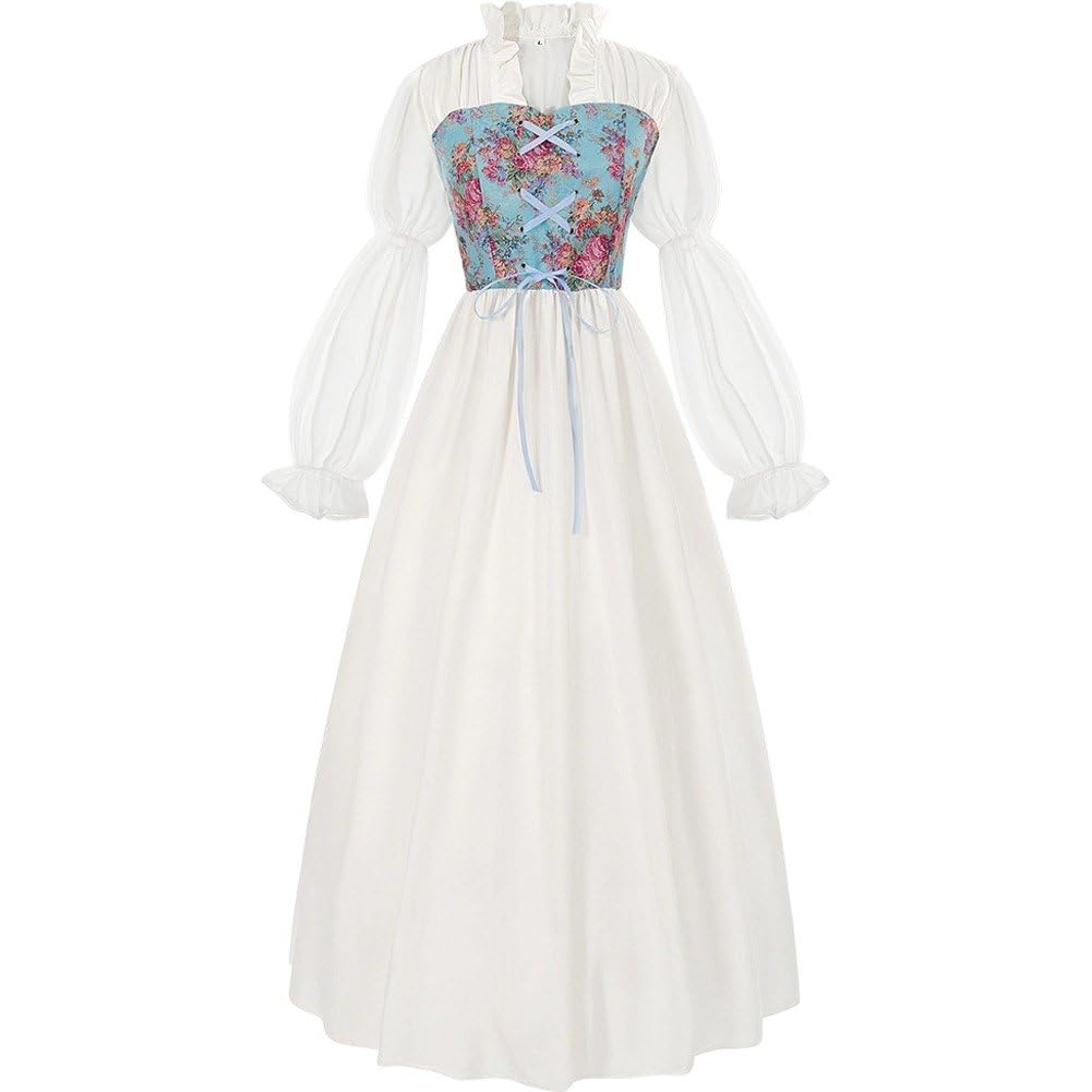 Vestido victoriano medieval para sentir el romance y la magia de la época renacentista