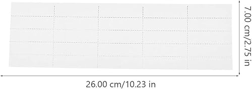 Miniatura 2 de NUOBESTY 5 piezas de clip de mano de obra colgante, etiqueta de carpetas de papel, etiqueta práctica para colgar carpeta ficha e insertos para