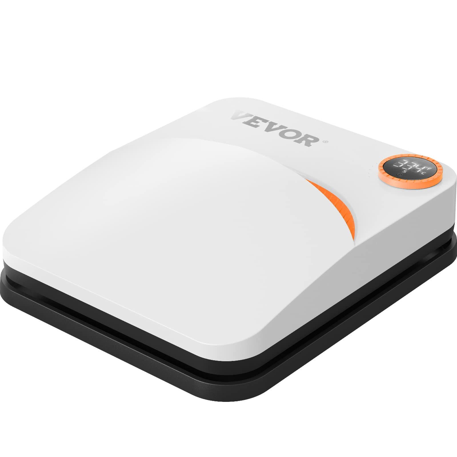 VEVOR Heat Press Machine,9x9inches Portable Shirt Printing Multifunctional Sublimation Transfer Heat Press Machine Teflon Coated, Easy Iron-on Press for T-Shirts/Pillows/Bags/HTV Vinyl Projects