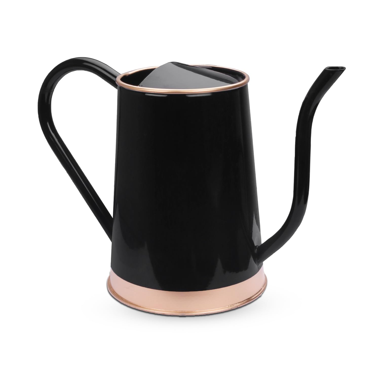Bonkaso 1.5 Litre Metal Watering Can Pot for Home Gardening Watering Plants & Flower, Stylish Long Spout Handle (Black- 1.5 Liter) (B0C9JQFNM9) Amazon Price History, Amazon Price Tracker