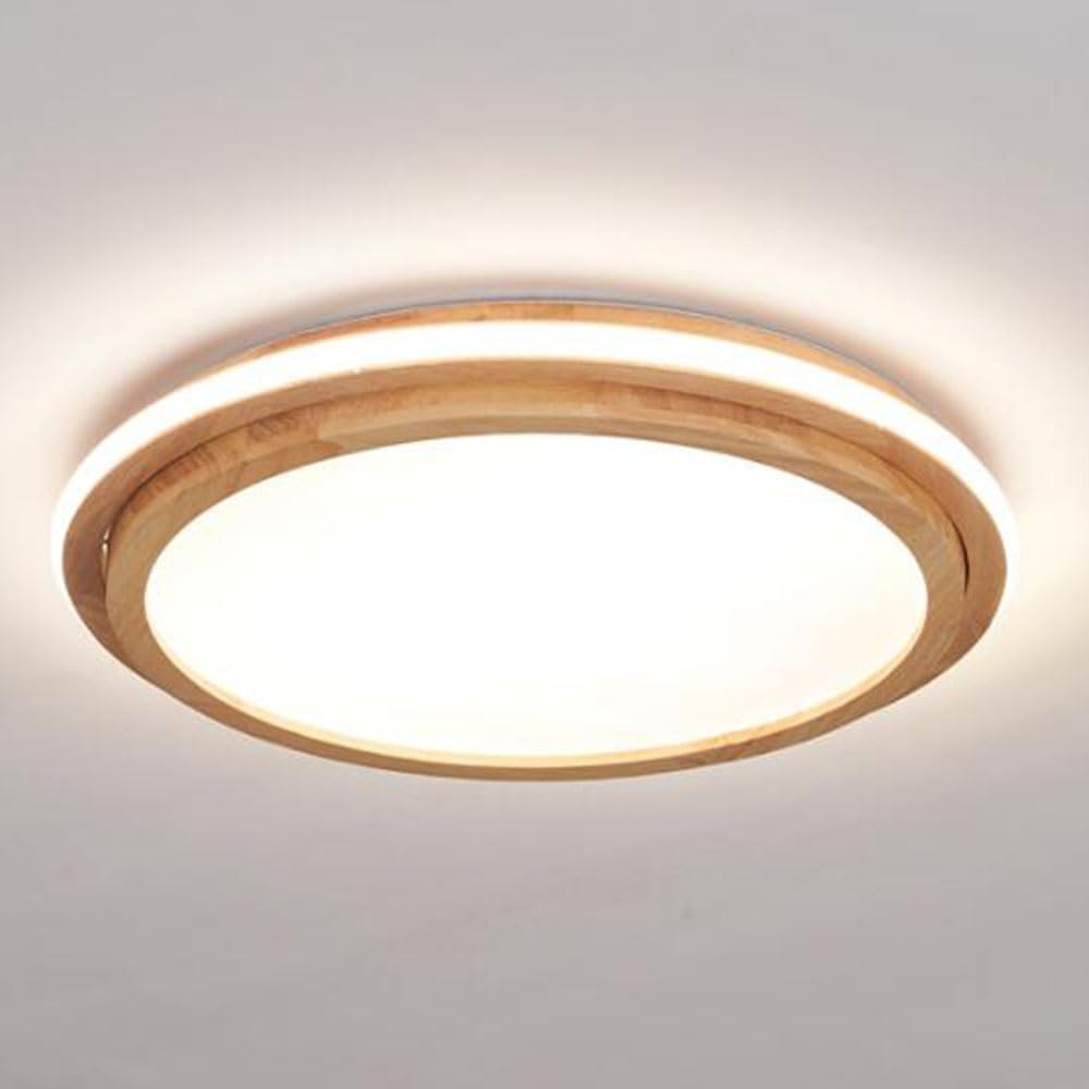 Lampa Sufitowa Ściemniająca 3000K-6000K Modna Prosta Okrągła Oprawa Oświetleniowa Łatwe W Montażu Lampy Sufitowe LED z Akrylowym Kloszem, Płaską Lampą Do Przedpokoju W Salonie, Na Werandę KNBVFHG