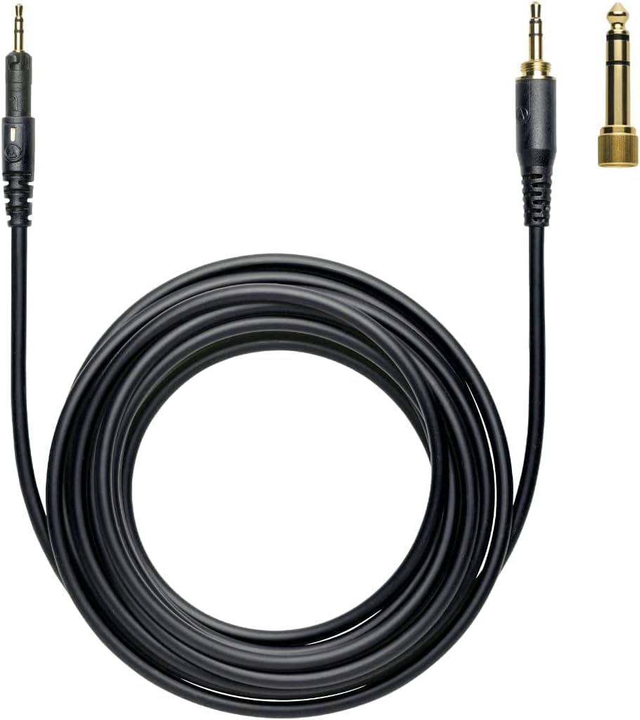 Audio-Technica M60x Profesjonalne słuchawki studyjne do zastosowań studyjnych, nadawczych i mobilnych