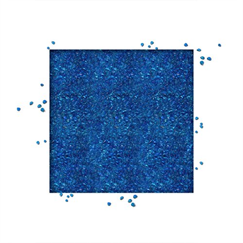 KiesKönig 5 kg Glaskies 3/6 mm direkt Azurblau