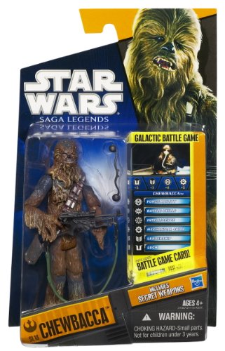 Figurine Star Wars Chewbacca 3.75'' Saga pour collectionneurs