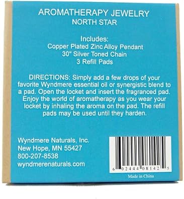 North Star Diffuser Pendant Necklace