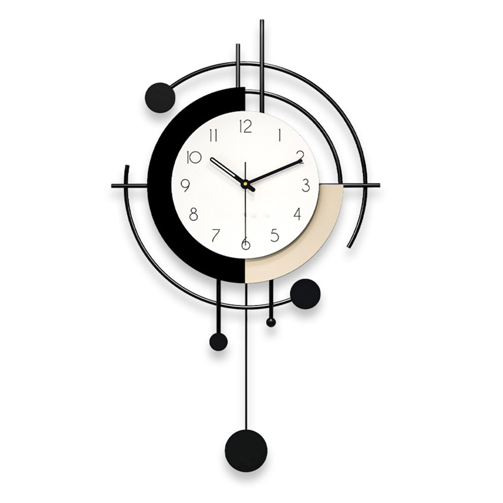 Horloge murale de qualité supérieure à balancier pour salon