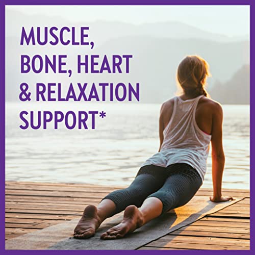 Magnesium, New Chapter Magnesium + Ashwagandha Supplement, 2.5X Absorption, Muscle Recovery, Heart & Bone Health, Calm & Relaxation, Gluten Free, Non-Gmo - 90 Ct #TOP1