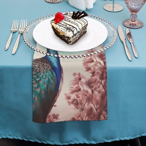 Servilletas de Tela Peacock 4 unidades miniatura 4