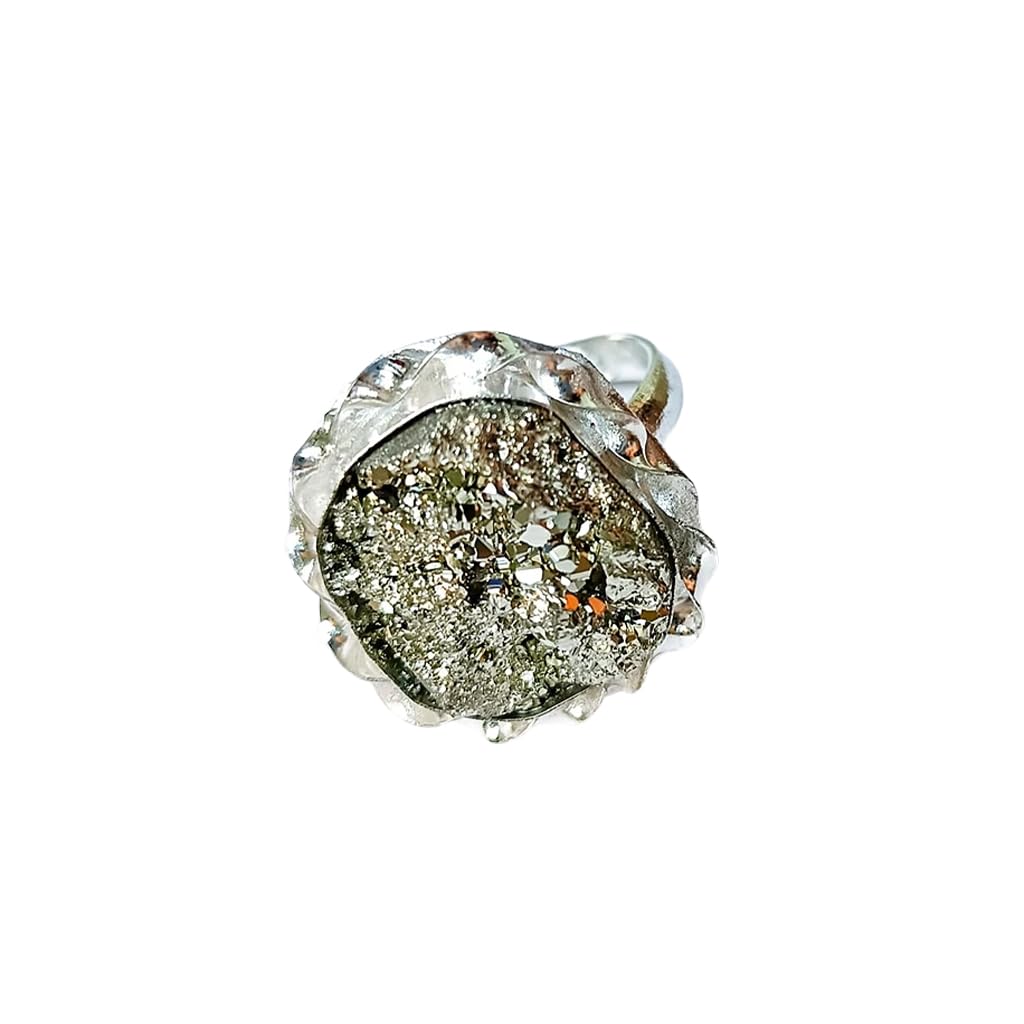 See full amazon price history chart for Raw Pyrite Adjustable Rings Certified for Abundance Pyrite Stone - Original Ring - Pyrite Ring for Women and Men - Real Pirate Attract Money, Wealth, Will power and Success Raw Pyrite Adjustable Rings Certified for Abundance Pyrite Stone - Original Ring - Pyrite Ring for Women and Men - Real Pirate Attract Money, Wealth, Will power and Success (B0CNR6JQ8K) Amazon Price History, Amazon Price Tracker