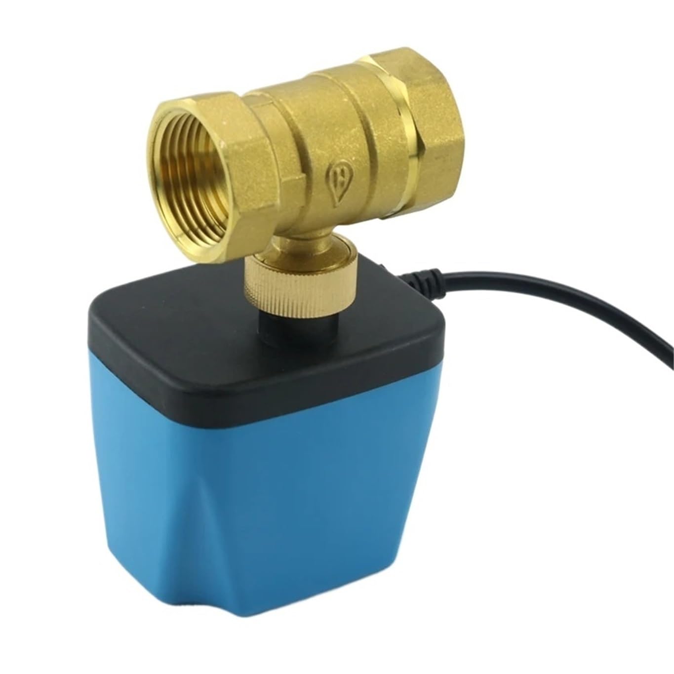 Robinet à boisseau sphérique électrique anti fuite vanne laiton 2 fils pour couper l'eau