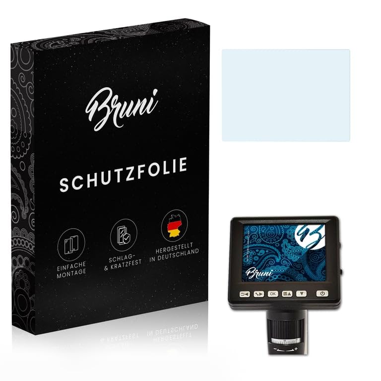 Bruni Screen Protector compatible with DNT DigiMicro Lab5.0 3.5 Inch Protector Film, crystal clear Protective Film (2X)