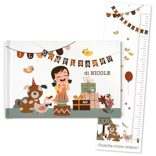 Fiaba personalizzata bambini, libro personalizzato bambini, libro di compleanno personalizzato, regalo di compleanno, libro fiaba personalizzata con nome