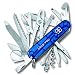 Personalized SwissChamp Sapphire Blue Swiss Army Knife by Victorinox