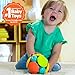 Bright Starts Wobble Bobble Activity Ball Toy, Baby & Toddler Crawl Toy, Interactive Sounds & Textures, Ages 3 Months+