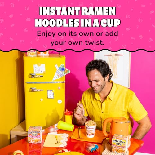 Maruchan Instant Lunch Hot & Spicy Shrimp, Ramen Noodle Soup, Microwaveable Meal, 2.25 Oz, 12 Count