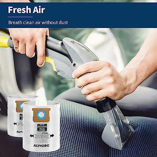 Image of 3 Pack Shop Vac 10-14 Gallon Bags. ALYYDBG Type F 90662 9066200 9066233, Type I 90672 9067200 9067233, VF2005, CMXZVBE3877, CMXZVBE38768 Disposable Dust Bags