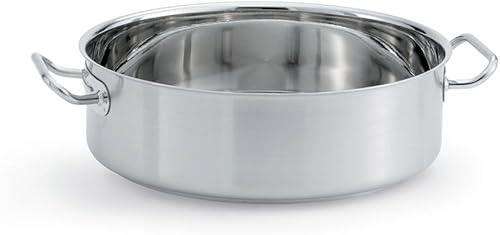 Vollrath 47761 Intriga Espejo Acabado S/S 18 Cuarto de galón Brasero