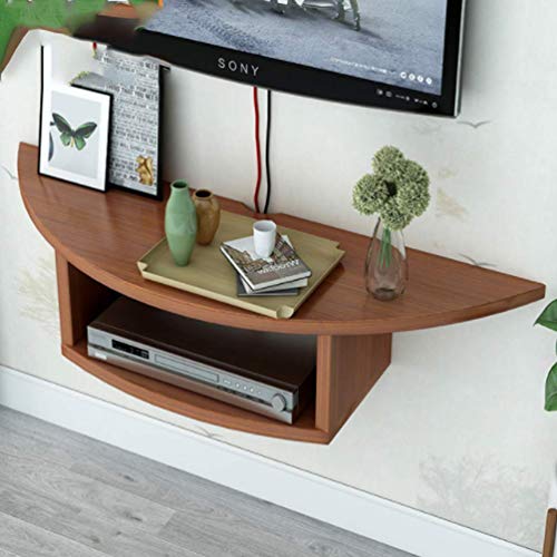 WiFi-Router Set-Top-Box TV-Regal zur Wandmontage Schwimmendes Regal TV-Schrank Wand Hintergrund Speicher Medienkonsole Für DVD- /
