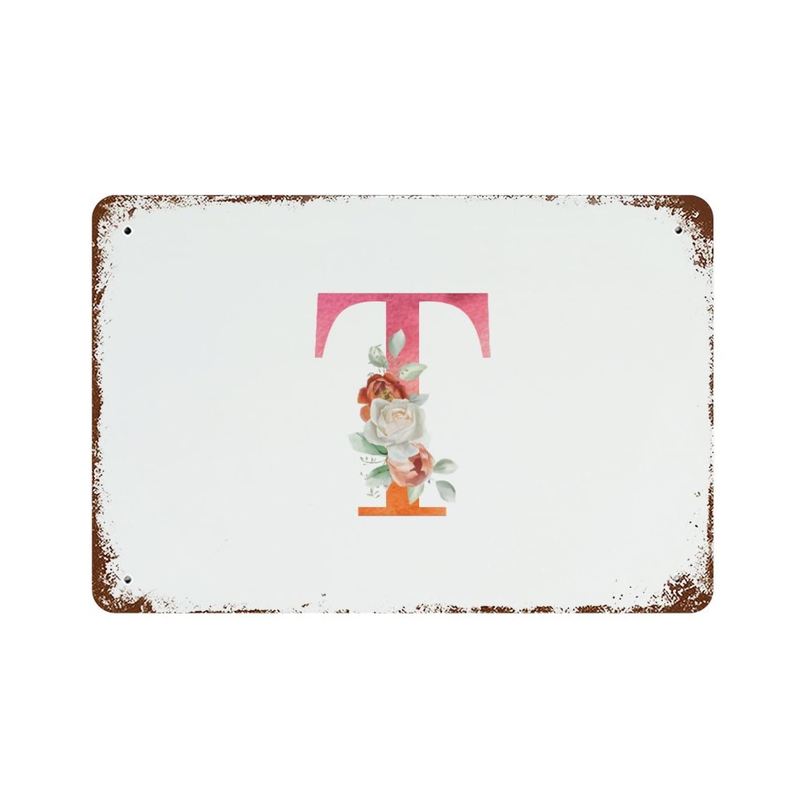 Panneau floral I Love You pour décoration de cour et pelouse