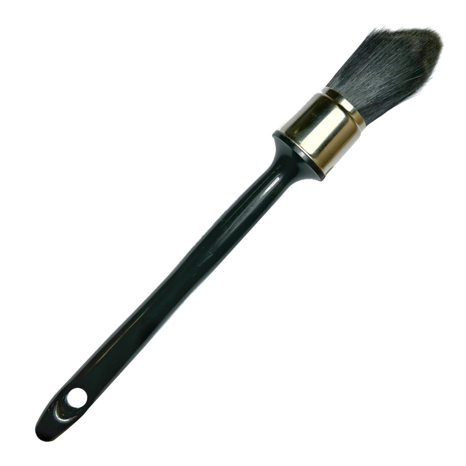 Chef-Hub Black Coffee Grounds Cleaning Brush For Baristas Coffee Machines & Grinders - Soft Bristles - 28.5Cm