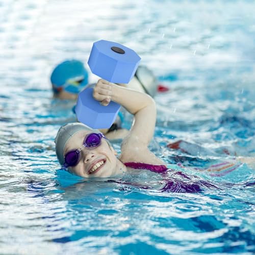 Mancuernas de entrenamiento para gimnasia acuática y natación en piscina 2