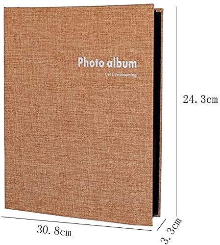 Juta album fotograficzny zrób to sam czarna karta folia ochronna rodzinny album biznesowy 25 stron (kolor #2)
