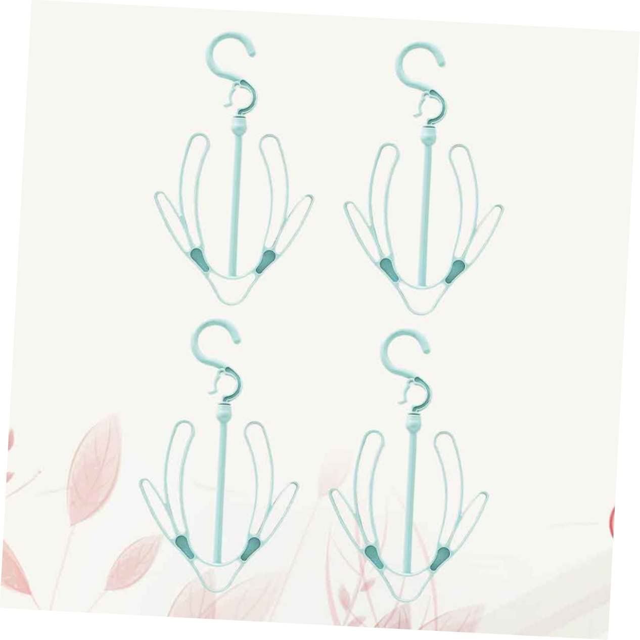 Cabilock 4Pcs Moveable Shoes Drying Rack Shoes Hanger for Efficient Drying Lightweight Design for Boots and Sneakers for Balcony and Indoor Use