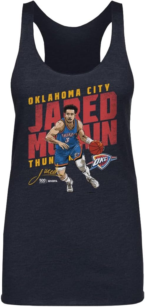 500 LEVEL Jared McCain Oklahoma City Thunder Slant Women's Tank Top