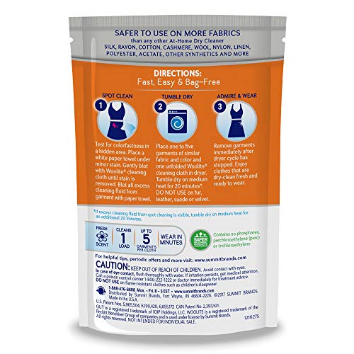 Woolite At Home Dry Cleaner, Fresh Scent, 14 Cloths - Thumbnail 7