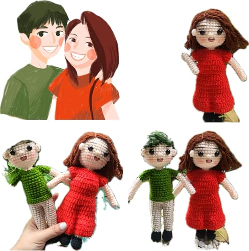 Muñeca de crochet personalizada