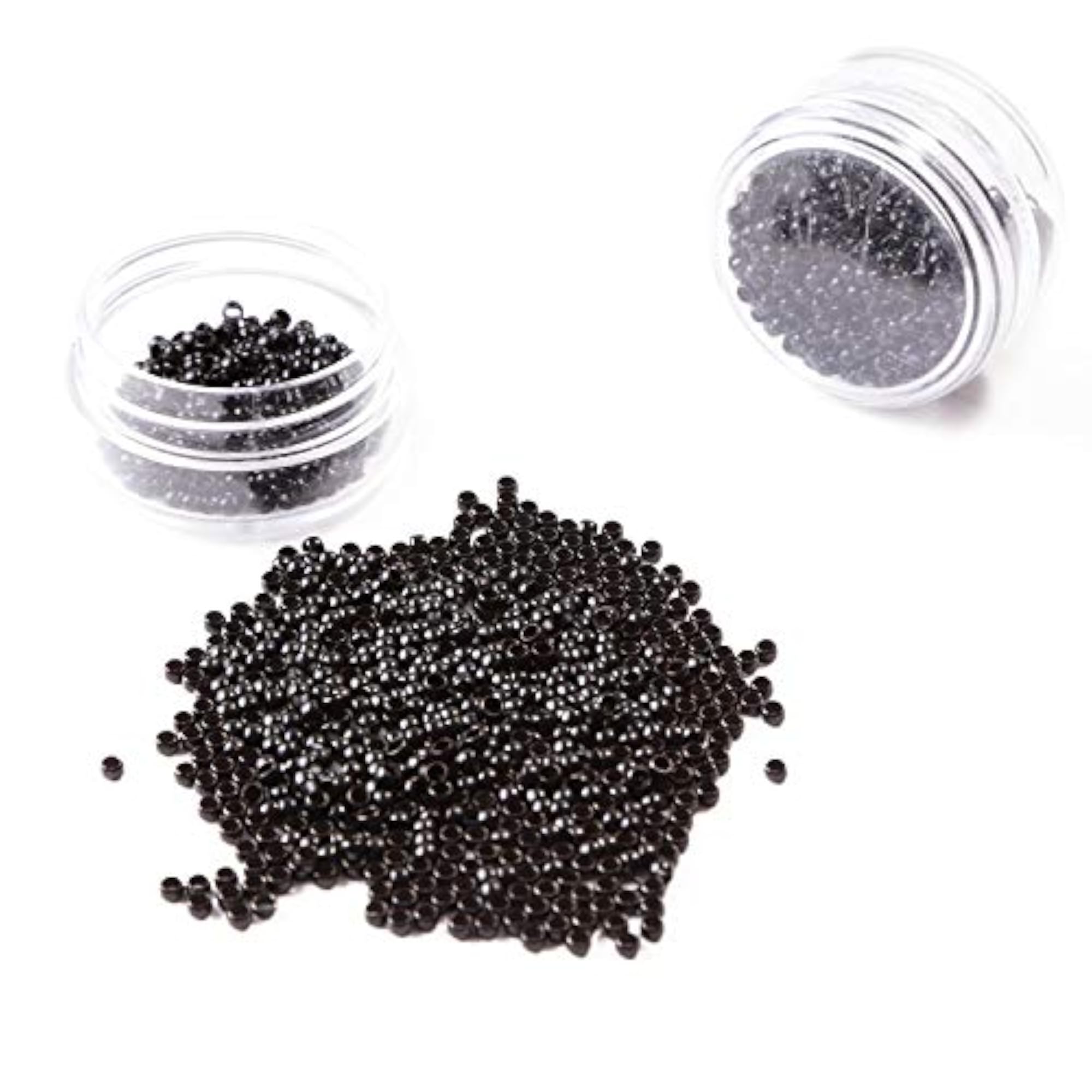 100 PCS Nano Rings Beads for Nano Tip Hair Extensions