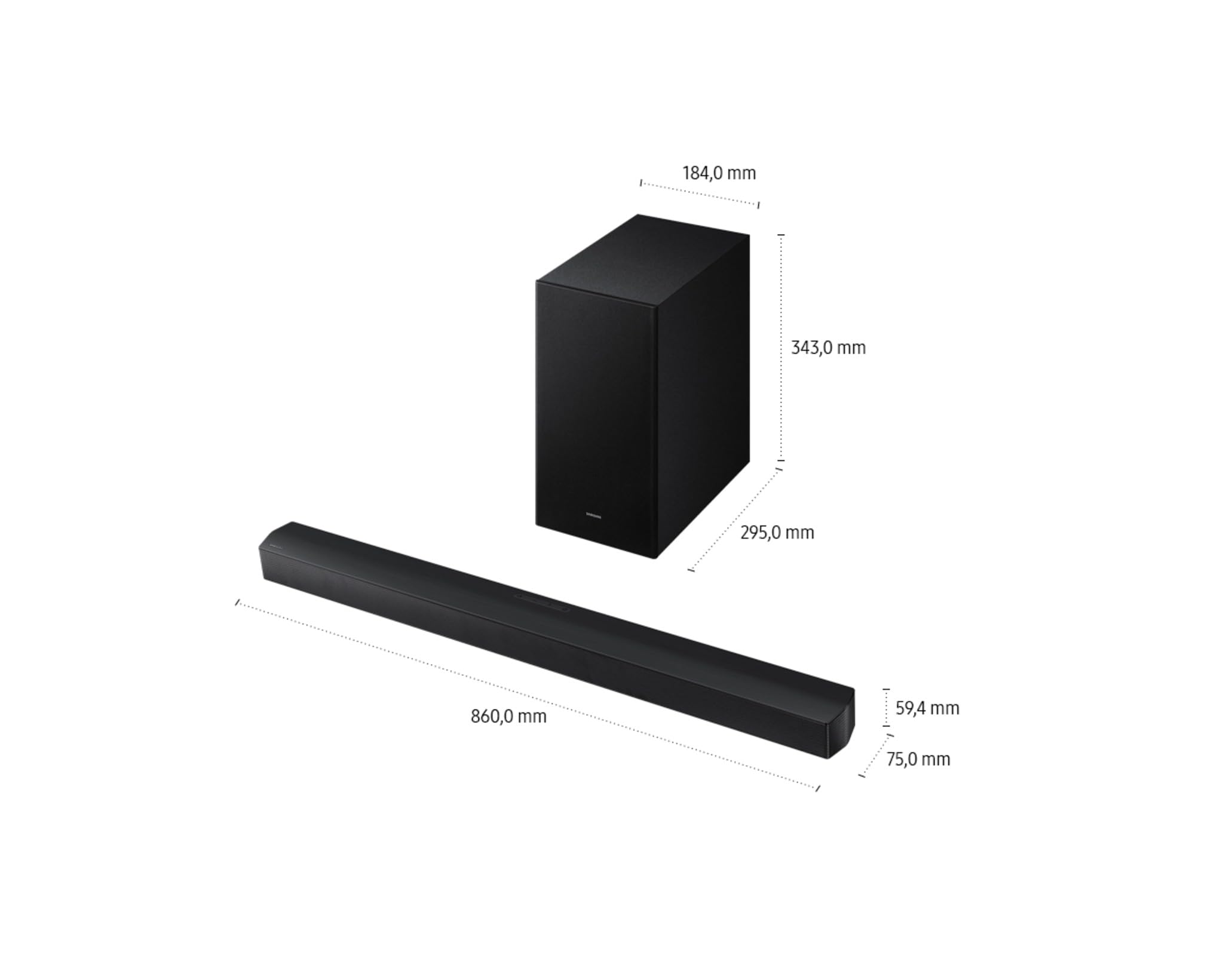 Samsung HW-B650F Schwarz 3.1 Kan?le 370 W (HW-B650F/EN)