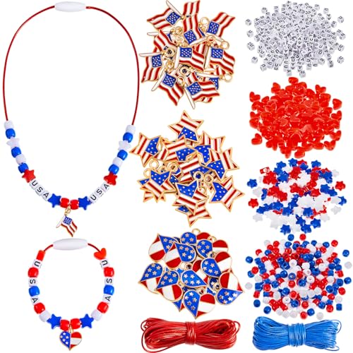 Occuper les enfants à la maison : 60 kits bijoux 4 juillet contre l'ennui des fêtes