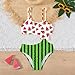 Girls' Swimwear One Piece Swimsuits Funny Tie Dye Tropical Floral Watermelon Graphic Fashion Cutout Bathing Suit 2026