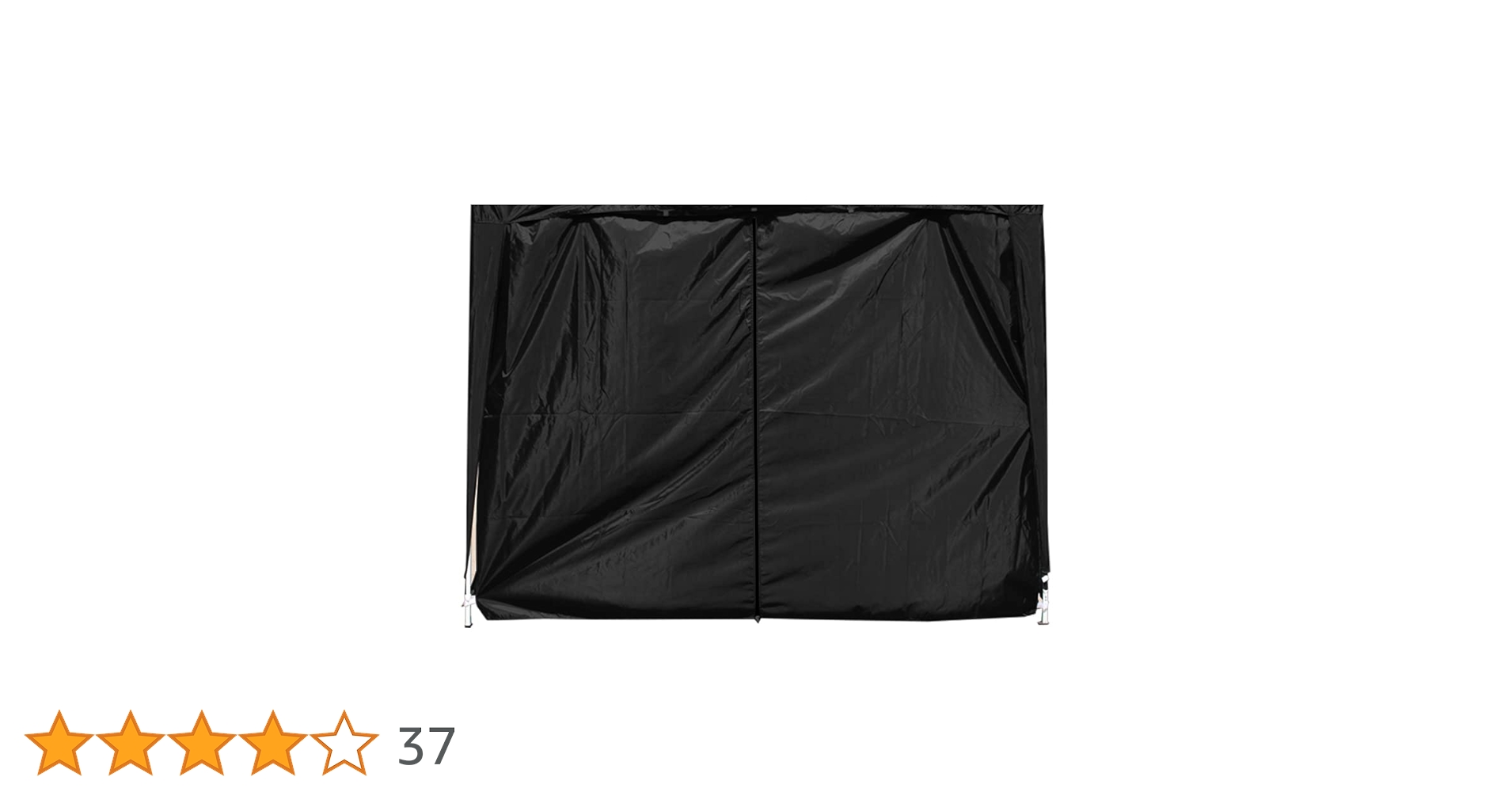 Green Bay Black Side Panel With Window For 2x2M Pop Up Gazebo Tent 1