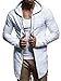 Produktbild Leif Nelson Herren Sweatjacke mit Kapuze Slim Fit Baumwolle-Anteil Basic Männer Hoodie-Cardigan Langarm Jungen Schwarze Kapuzenjacke für Winter Sommer LN6301 Grau XX-Large