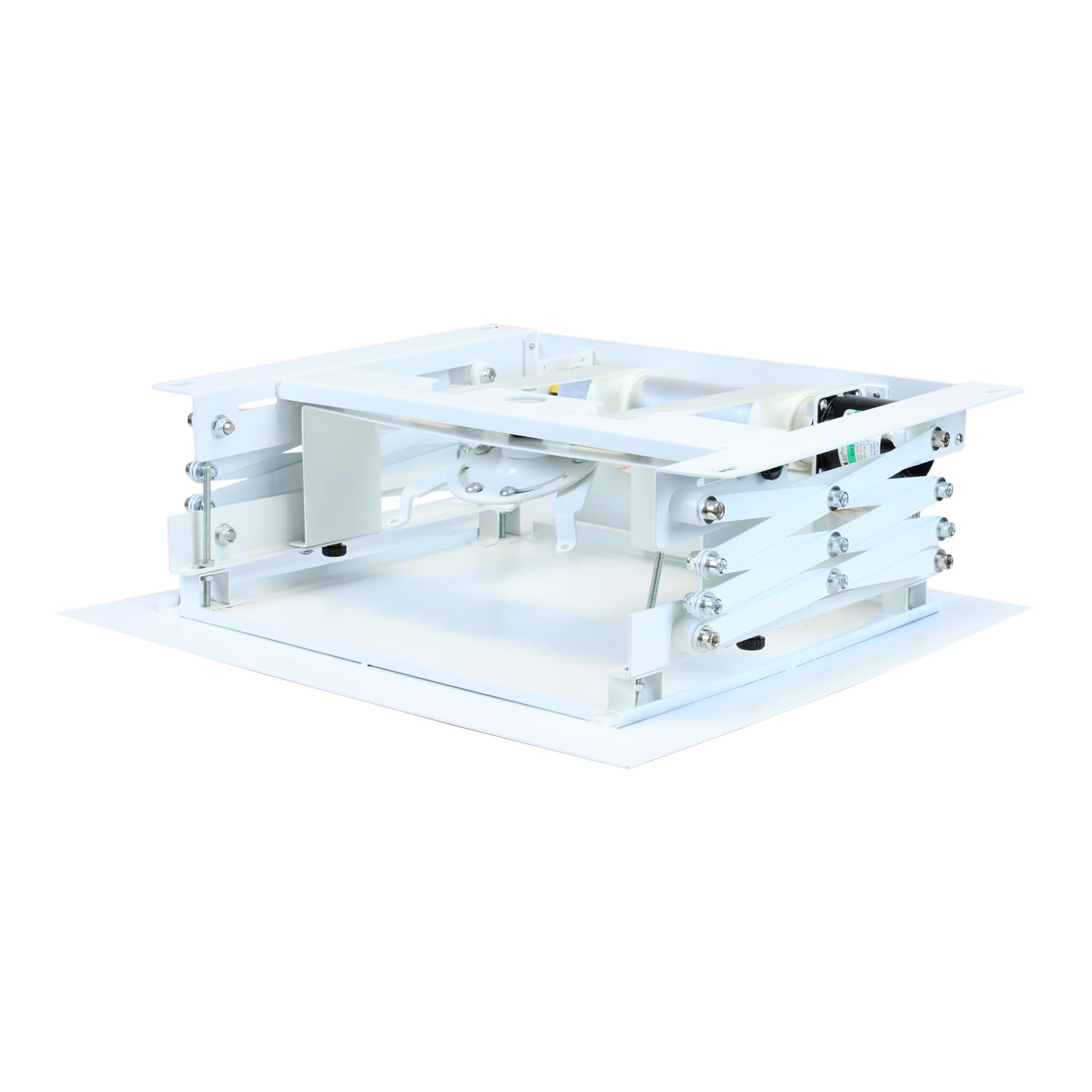 KIMEX - Support vidéoprojecteur - Fixation Plafond - Fonction Motorisée - Hauteur réglable 64cm Max - Fonction Wi-FI - 055-0064W