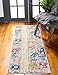 Rugs.com El Paso Collection Rug â€“ 6 Ft Runner Multi Medium Rug Perfect for Hallways,Entryways,Multicolor