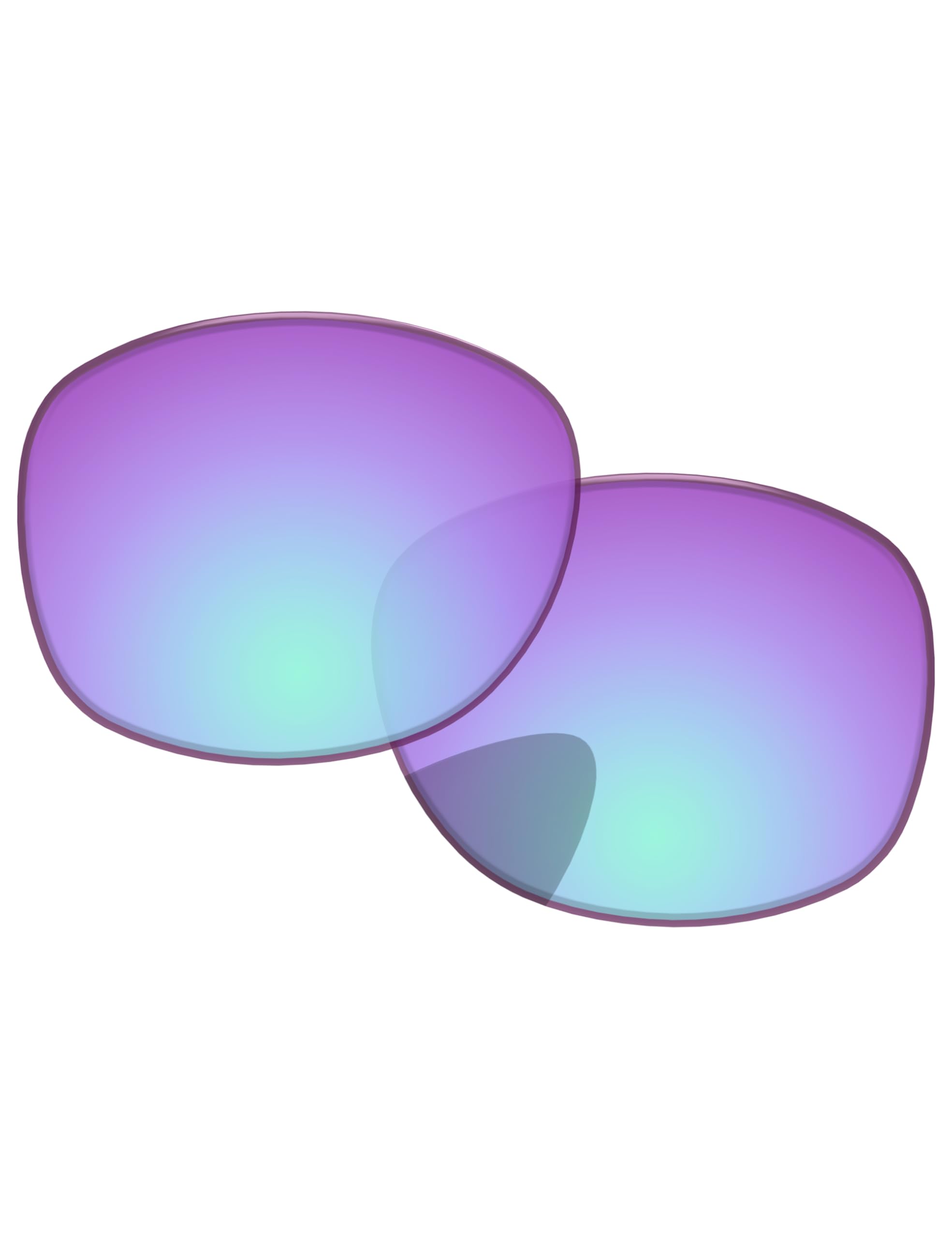 Lentes de repuesto compatibles con gafas de sol Ray-Ban RJ9052S de 47 mm